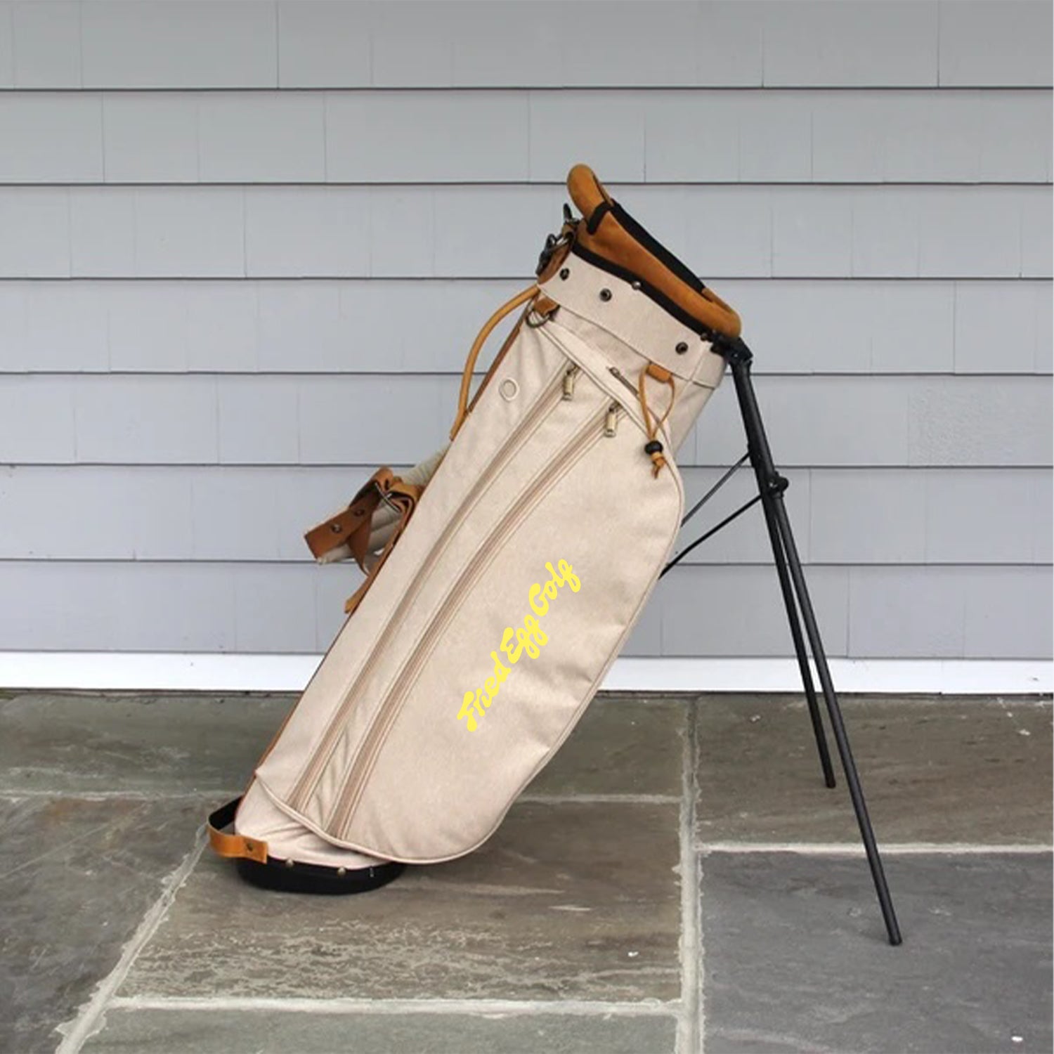 Fried Egg Golf & Shapland Rye Stand Golf Bag 2.5 - Honey