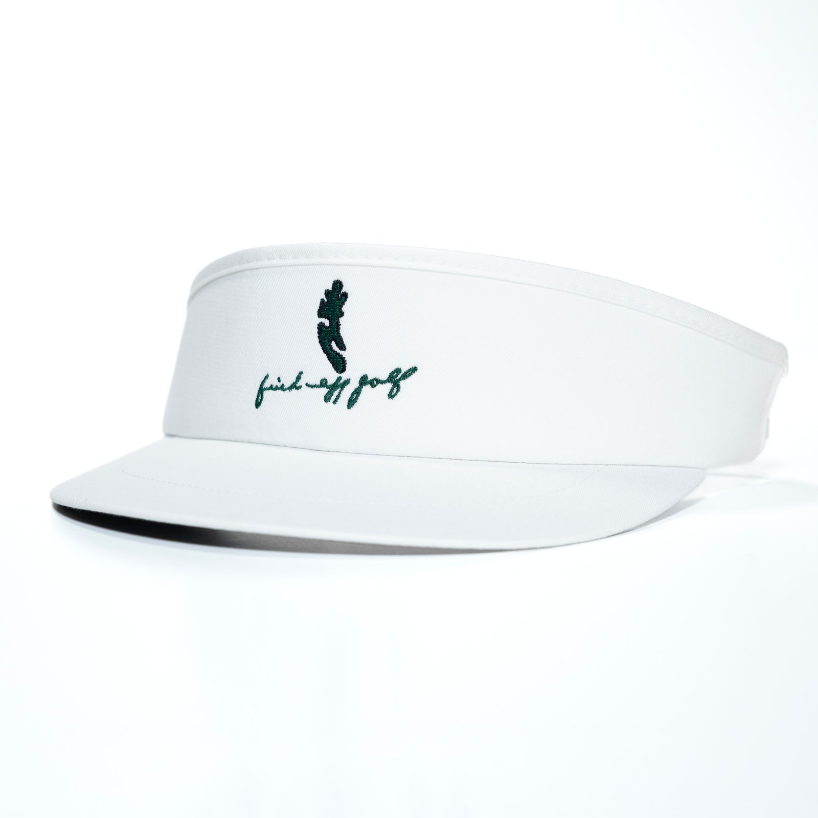 Fried Egg Golf MacKenzie Bunker & Imperial Tour Visor - White