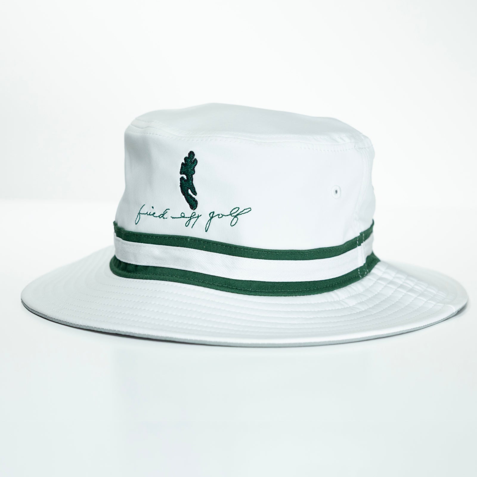 Fried Egg Golf MacKenzie Bunker & American Needle Bucket Hat - White/Green