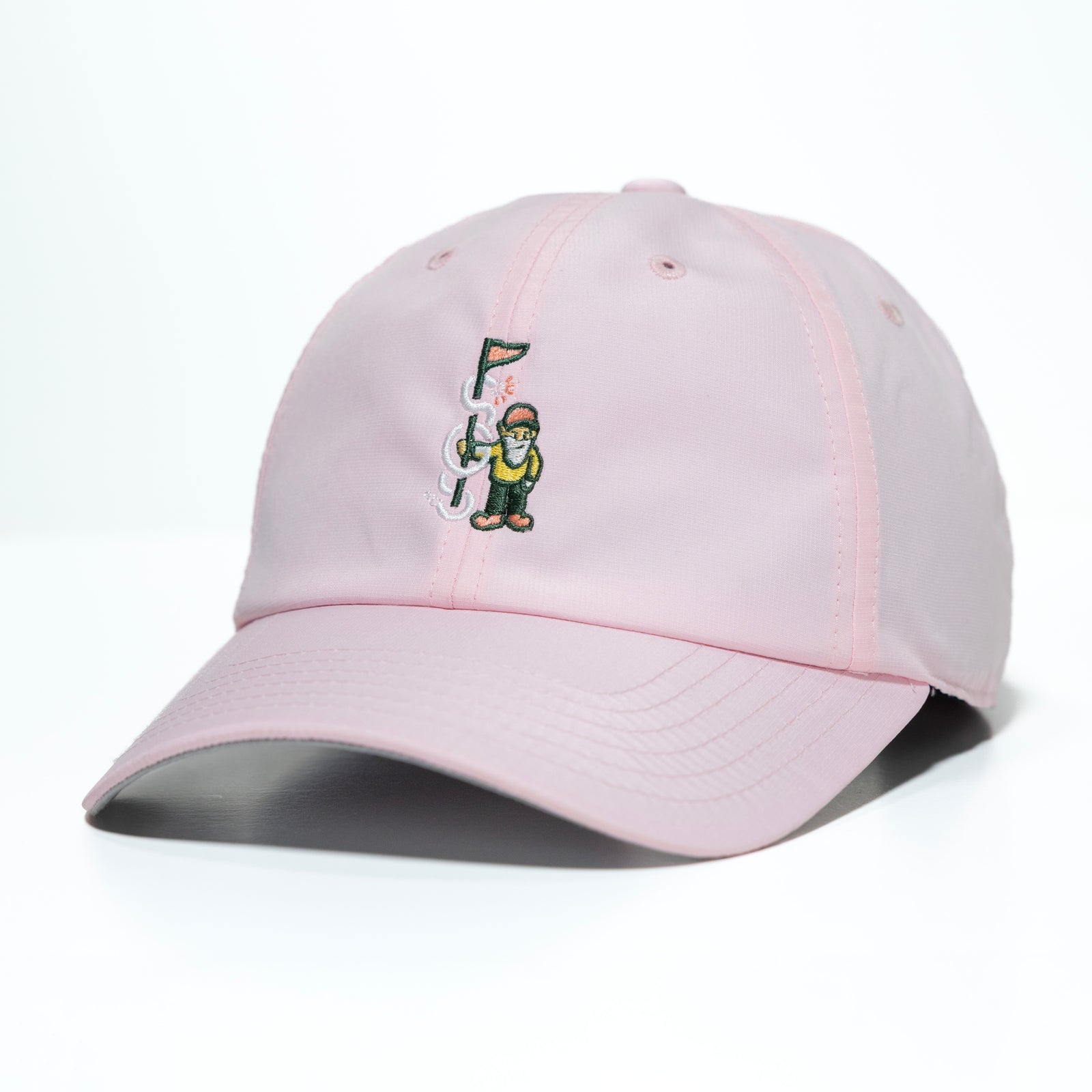 The Shotgun Start Gnome & American Needle Performance Hat - Club Pink