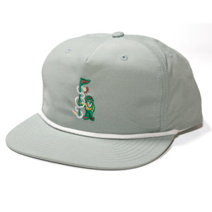 The Shotgun Start Gnome & Richardson Rope Hat - Dusty Blue