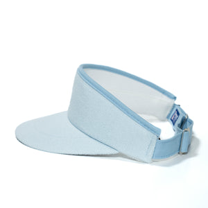 The Shotgun Start Gnome & Imperial Terry Cloth Tour Visor - Light Blue