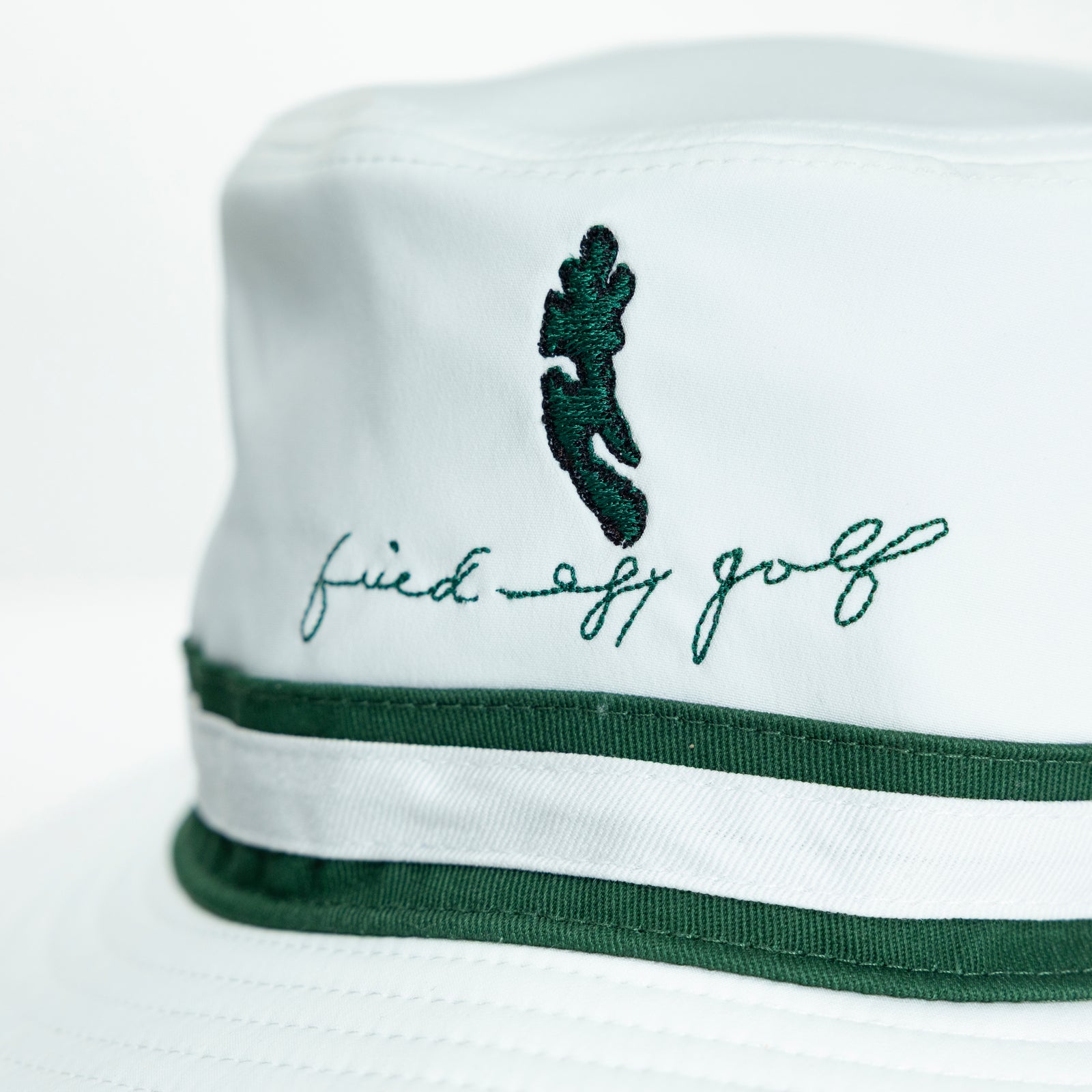 Fried Egg Golf MacKenzie Bunker & American Needle Bucket Hat - White/Green