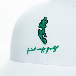 Fried Egg Golf MacKenzie Bunker & Richardson Mesh Hat - White