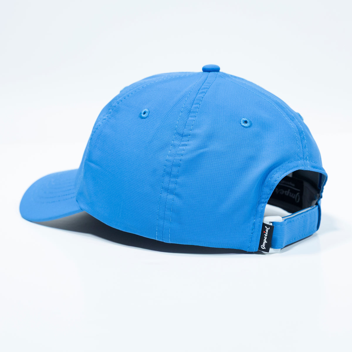 The Shotgun Start & Imperial Patch Performance Dad Hat - Azure
