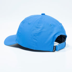 The Shotgun Start & Imperial Patch Performance Dad Hat - Azure