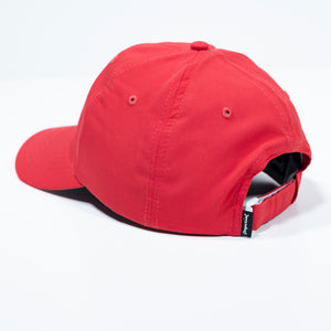 The Shotgun Start & Imperial Patch Performance Dad Hat - Nantucket Red