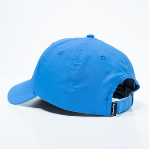 Fried Egg Golf & Imperial Patch Performance Dad Hat - Azure
