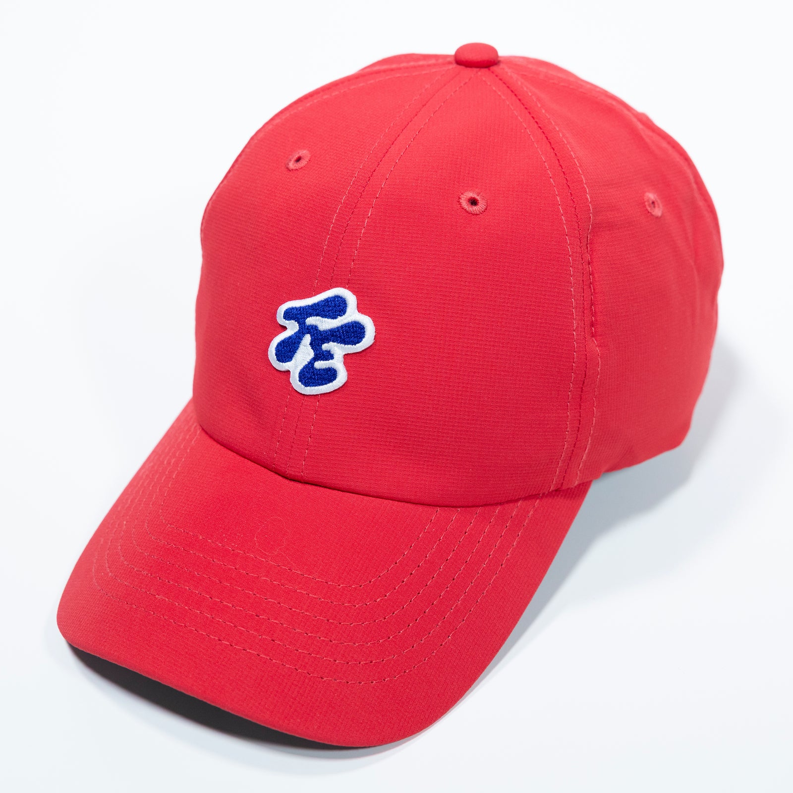 Fried Egg Golf & Imperial Patch Performance Dad Hat - Nantucket Red