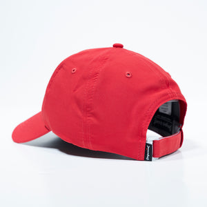 Fried Egg Golf & Imperial Patch Performance Dad Hat - Nantucket Red