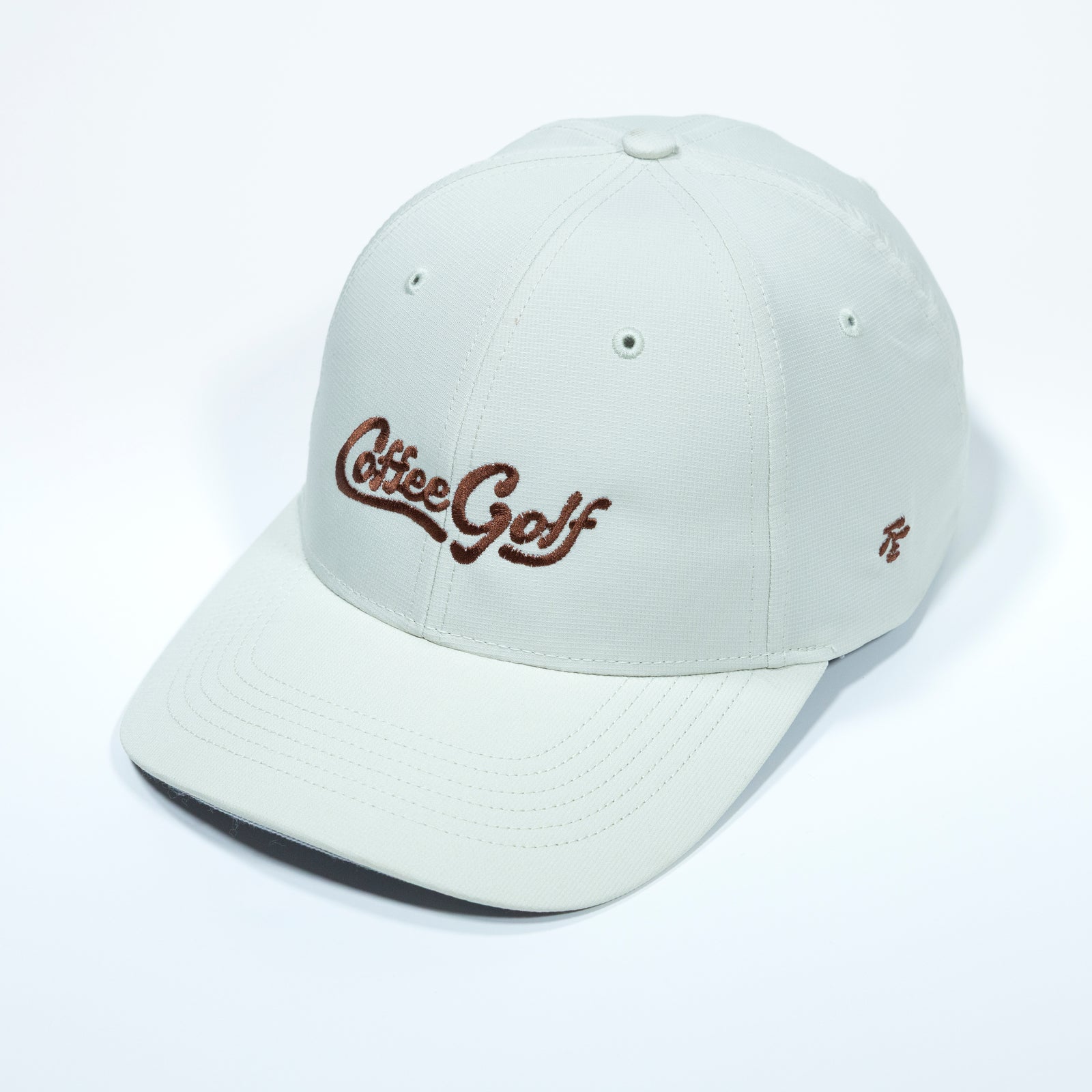 The Shotgun Start Coffee Golf & Richardson Performance Dad Hat - Stone