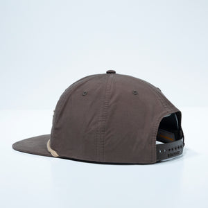 The Shotgun Start Coffee Golf & Richardson Rope Hat - Dark Mocha