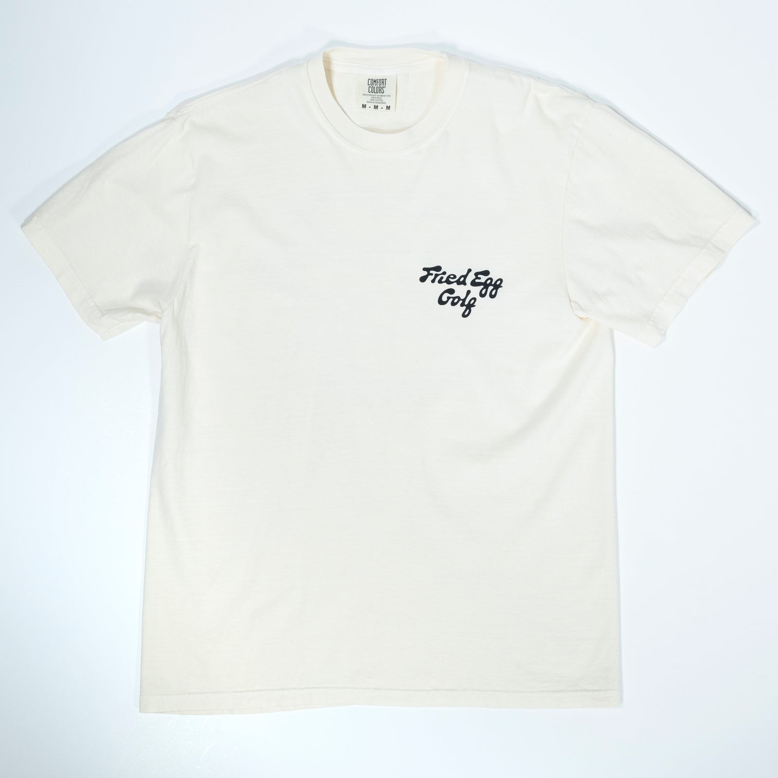 Fried Egg Golf Bunker T-Shirt - Ivory