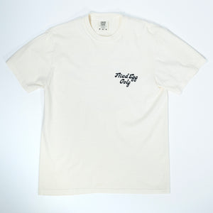 Fried Egg Golf Bunker T-Shirt - Ivory