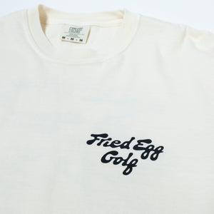 Fried Egg Golf Bunker T-Shirt - Ivory