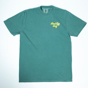 Fried Egg Golf Bunker T-Shirt - Light Green