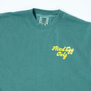 Fried Egg Golf Bunker T-Shirt - Light Green