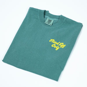 Fried Egg Golf Bunker T-Shirt - Light Green