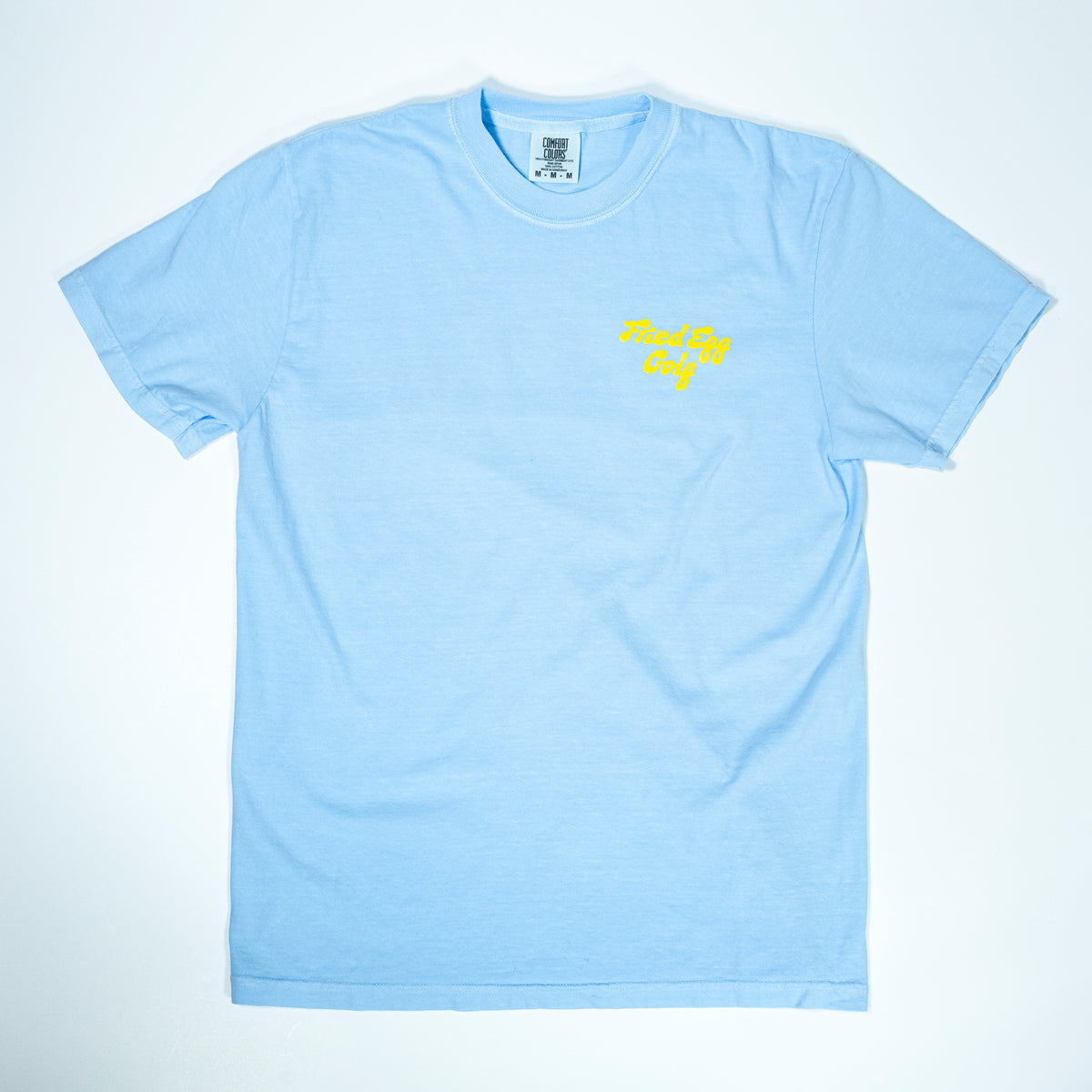 Fried Egg Golf Bunker T-Shirt - Hydrangea