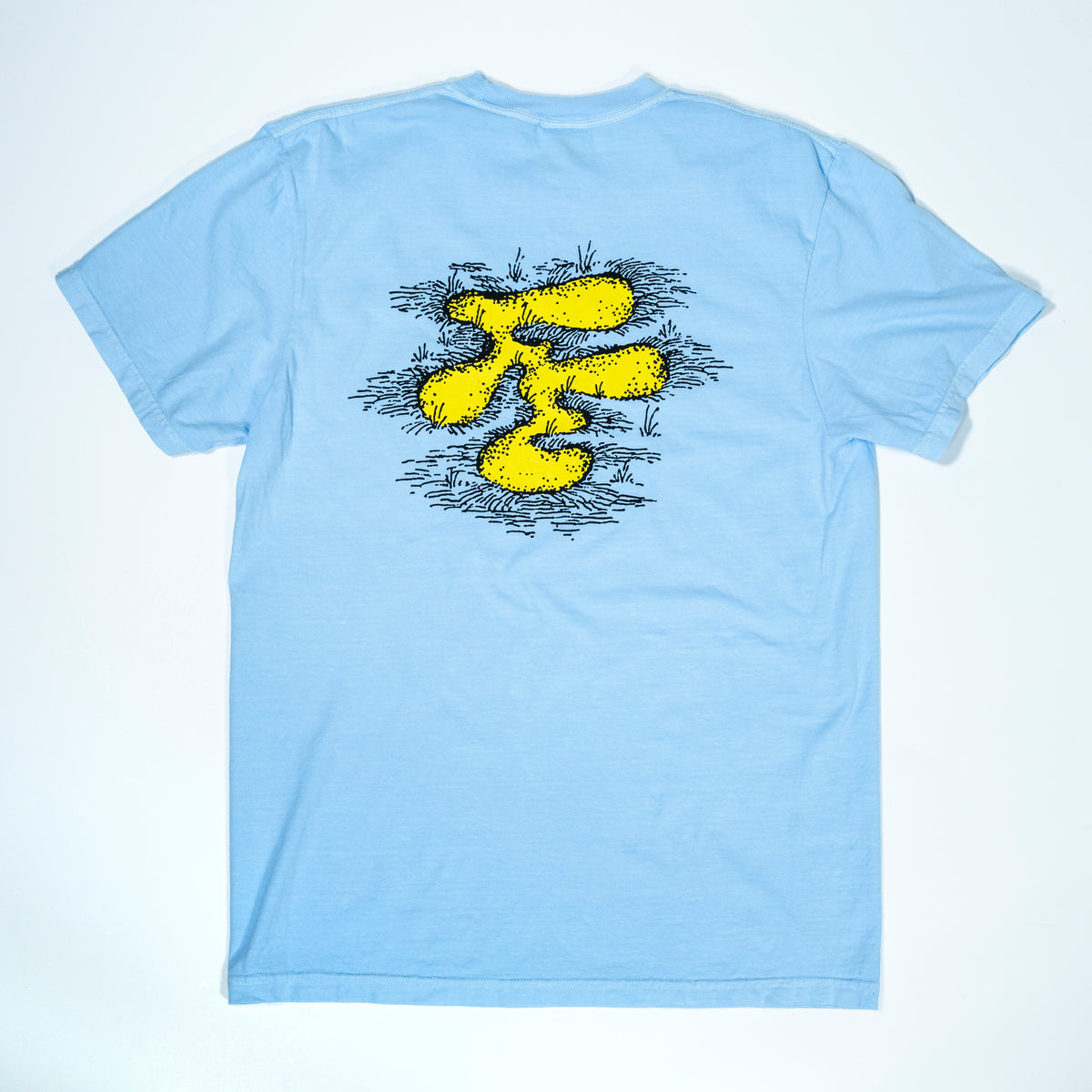 Fried Egg Golf Bunker T-Shirt - Hydrangea