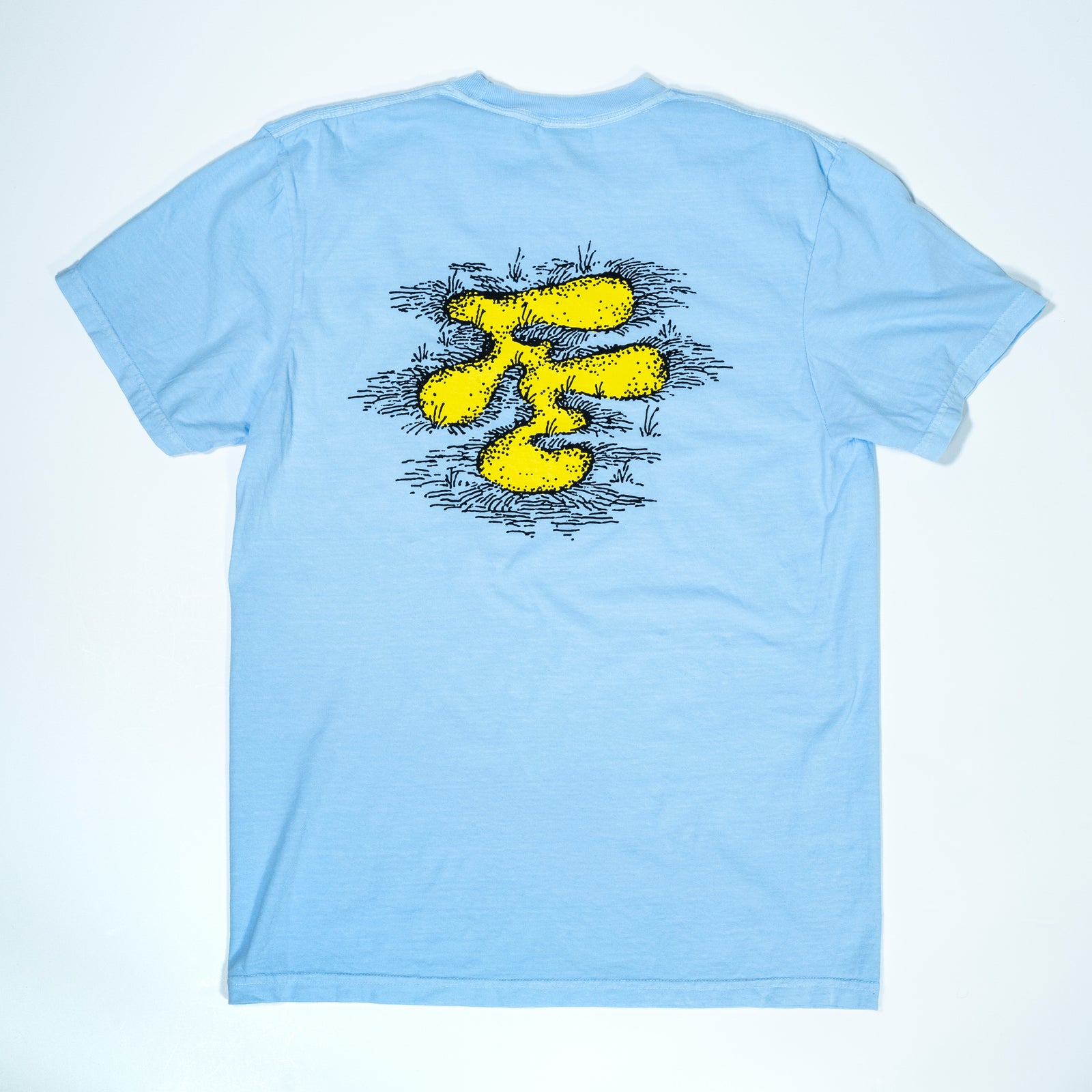 Fried Egg Golf Bunker T-Shirt - Hydrangea