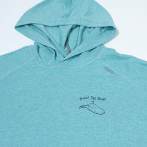 Fried Egg Golf Potato Chip & tasc Lightweight Hoodie - Meadowbrook Heather