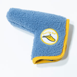 Fried Egg Golf Potato Chip and Duck & Cover Sherpa Putter Cover - Blade