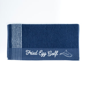 Fried Egg Golf Potato Chip Towel - Navy
