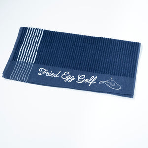 Fried Egg Golf Potato Chip Towel - Navy