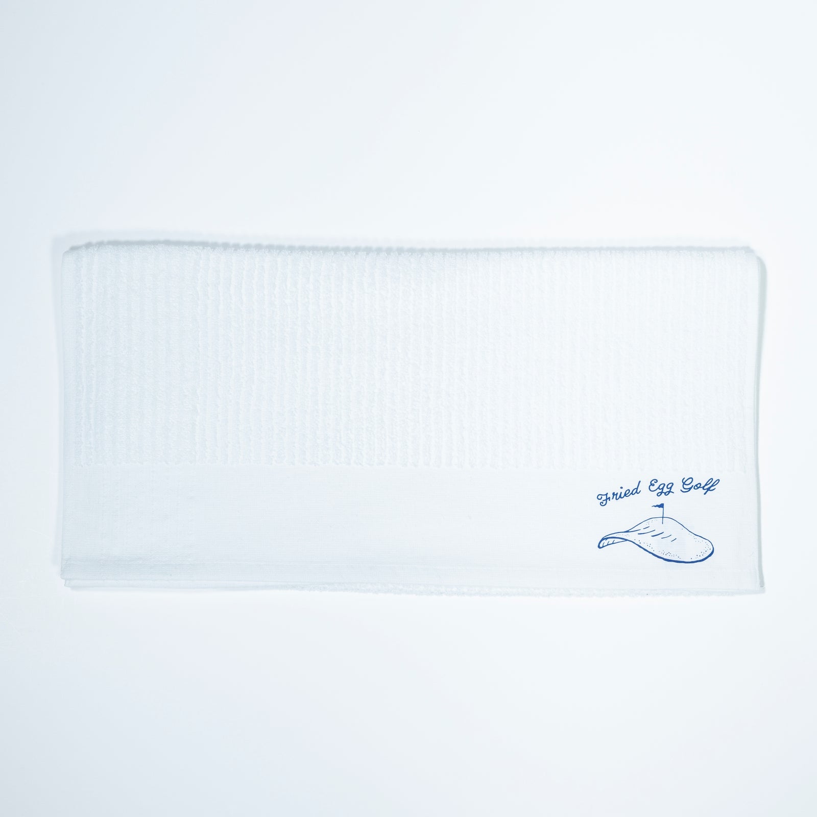 Fried Egg Golf Potato Chip Towel - White