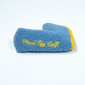 Fried Egg Golf Potato Chip and Duck & Cover Sherpa Putter Cover - Blade