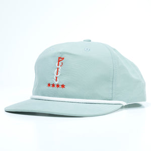 The Shotgun Start Chicago & Richardson Rope Hat - Dusty Blue