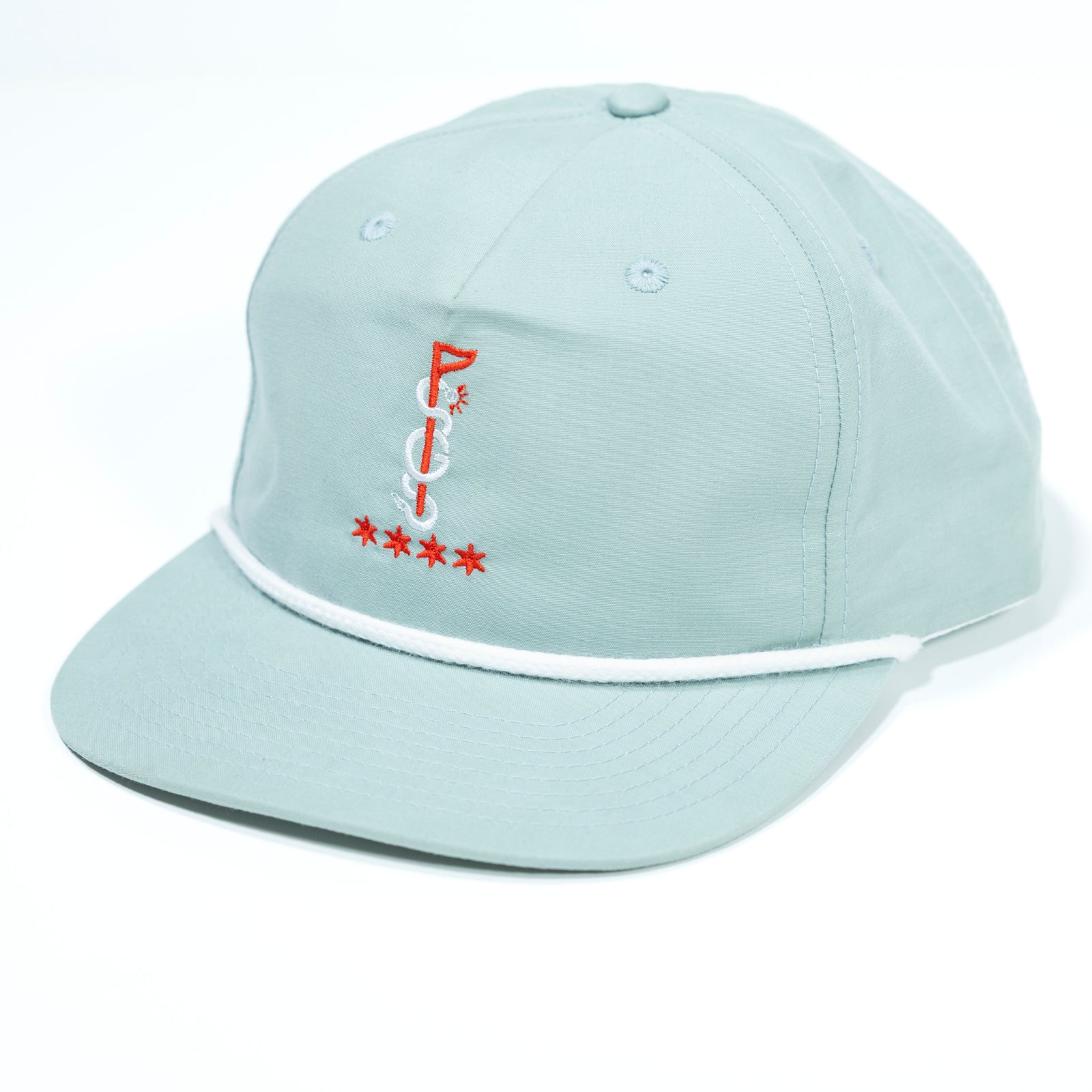 The Shotgun Start Chicago & Richardson Rope Hat - Dusty Blue