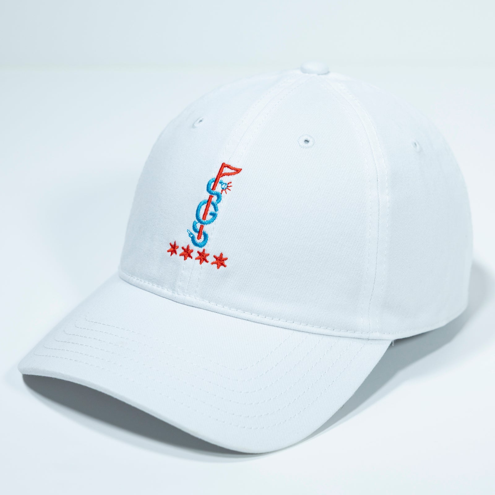 The Shotgun Start Chicago & Richardson Cotton Hat - White