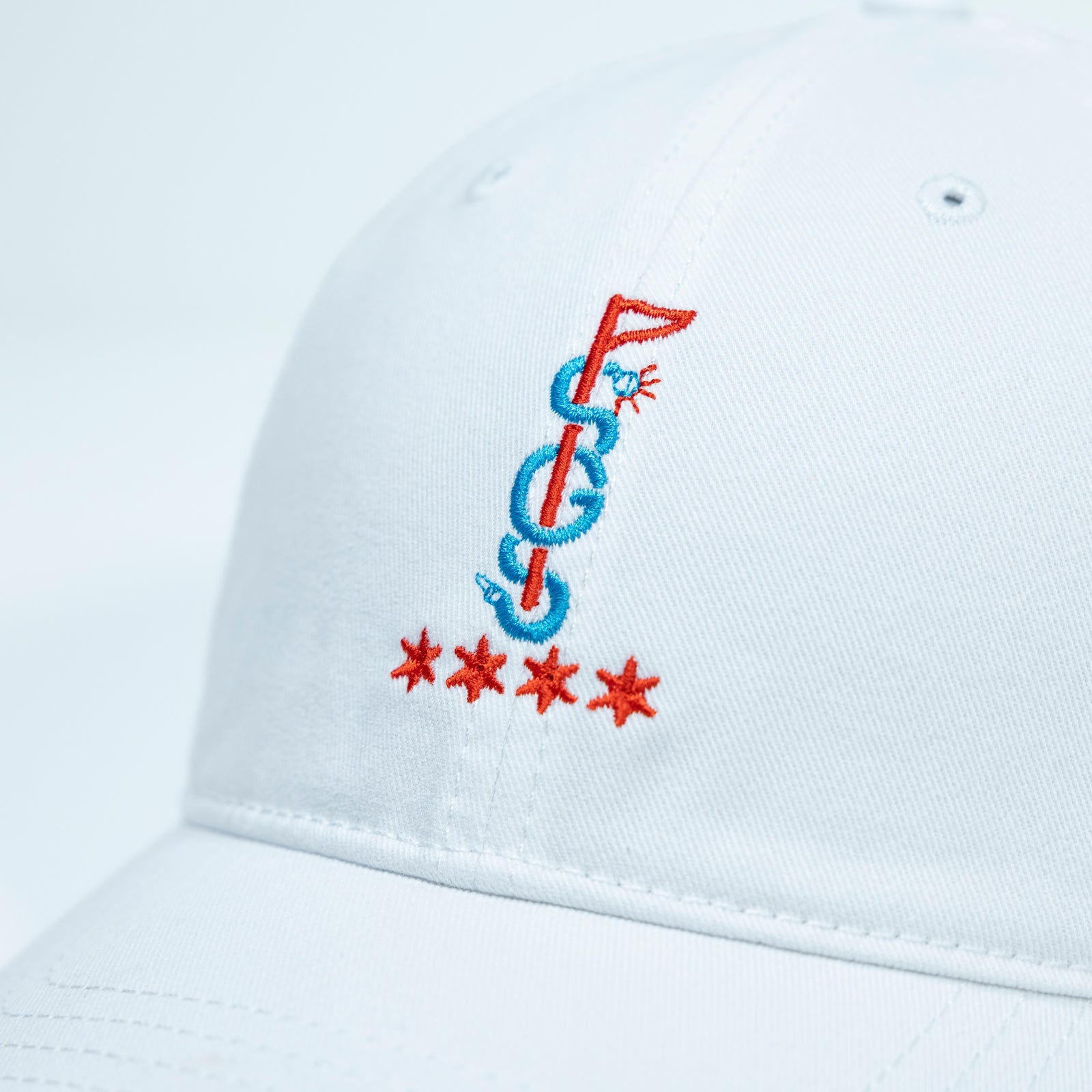 The Shotgun Start Chicago & Richardson Cotton Hat - White