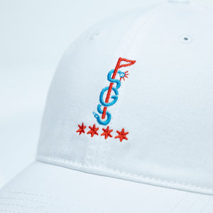 The Shotgun Start Chicago & Richardson Cotton Hat - White