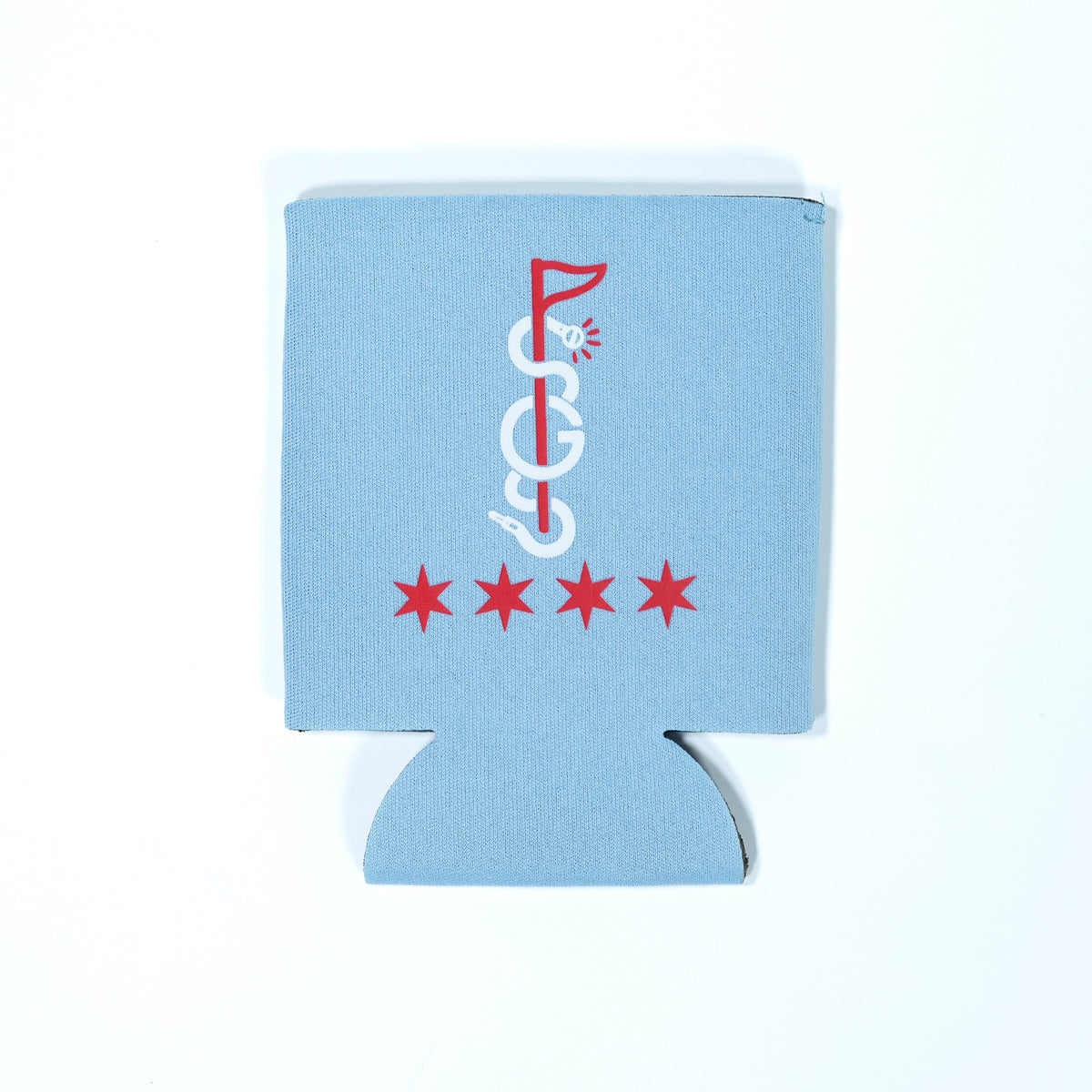 The Shotgun Start Chicago Koozie