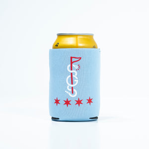The Shotgun Start Chicago Koozie