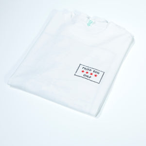 Fried Egg Golf Chicago Railroads Map Long Sleeve T-Shirt - White