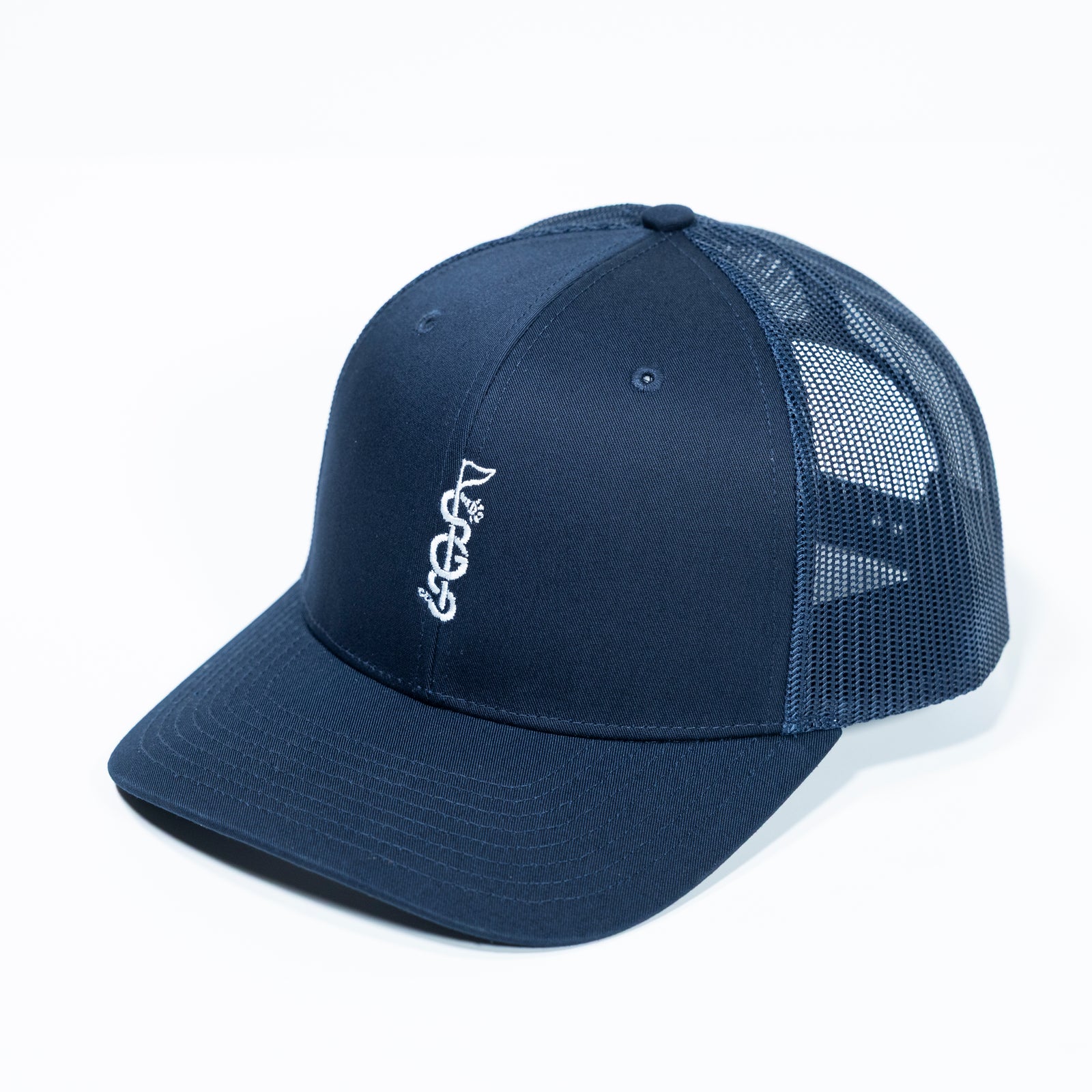 The Shotgun Start & Richardson Mesh Hat - Navy