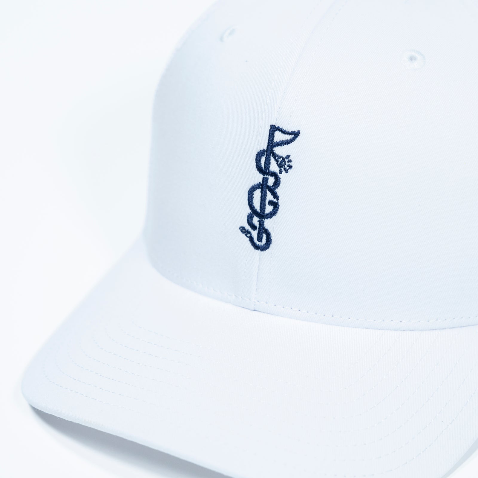 The Shotgun Start & Richardson Mesh Hat - White