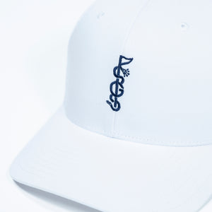 The Shotgun Start & Richardson Mesh Hat - White