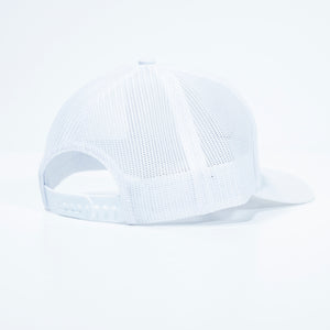 Fried Egg Golf & Richardson Patch Mesh Hat - White