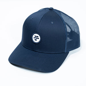 Fried Egg Golf & Richardson Patch Mesh Hat - Navy