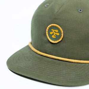 Fried Egg Golf & Richardson Rope Hat - Loden