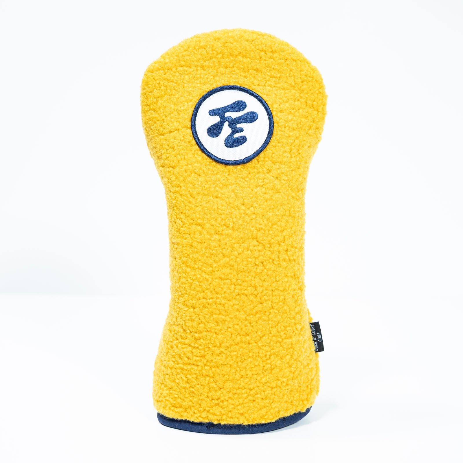 Fried Egg Golf and Duck & Cover Yellow Sherpa Headcover - Driver