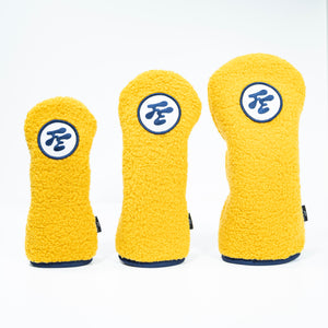 Fried Egg Golf and Duck & Cover Sherpa Yellow Headcover - Hybrid