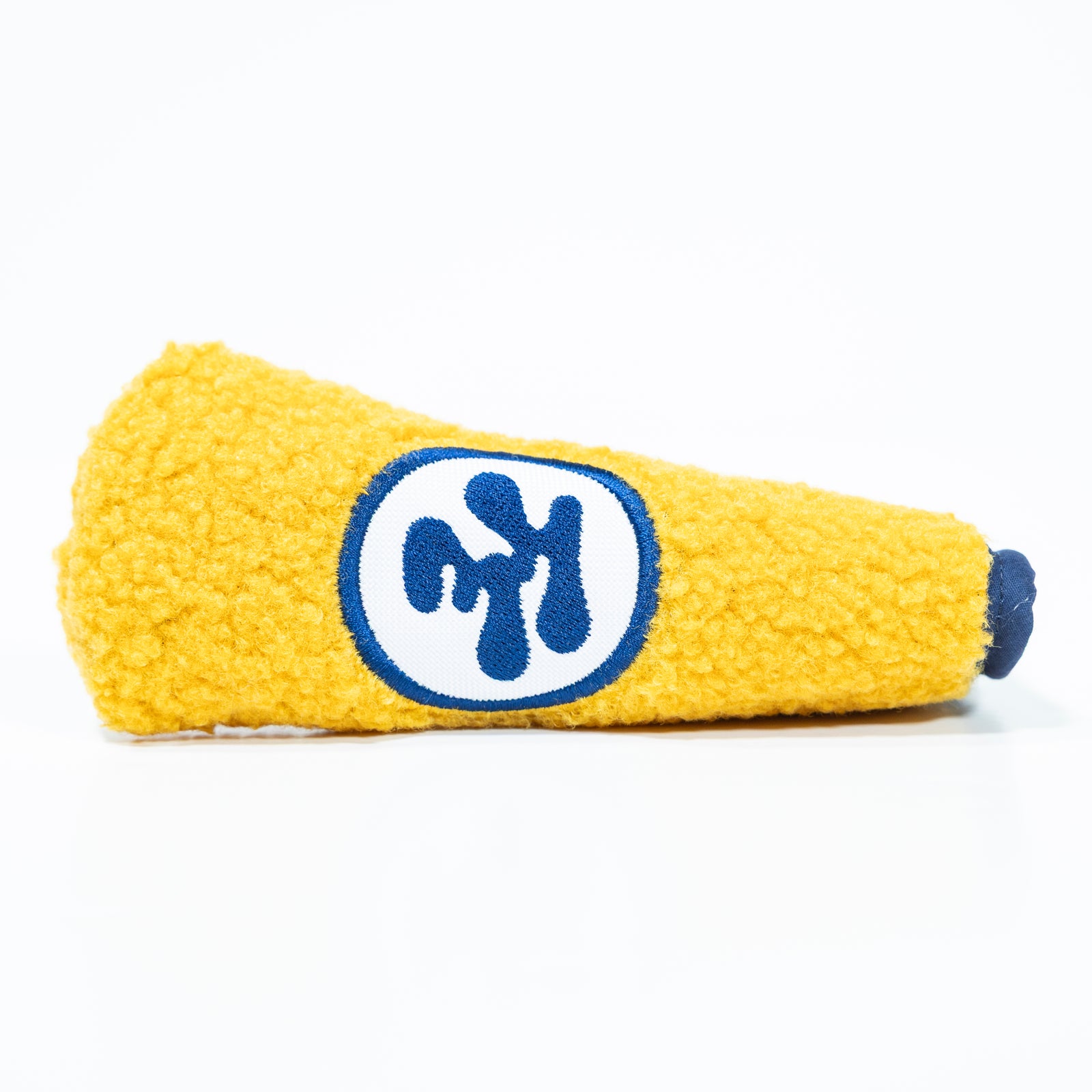 Fried Egg Golf and Duck & Cover Yellow Sherpa Putter Cover - Blade