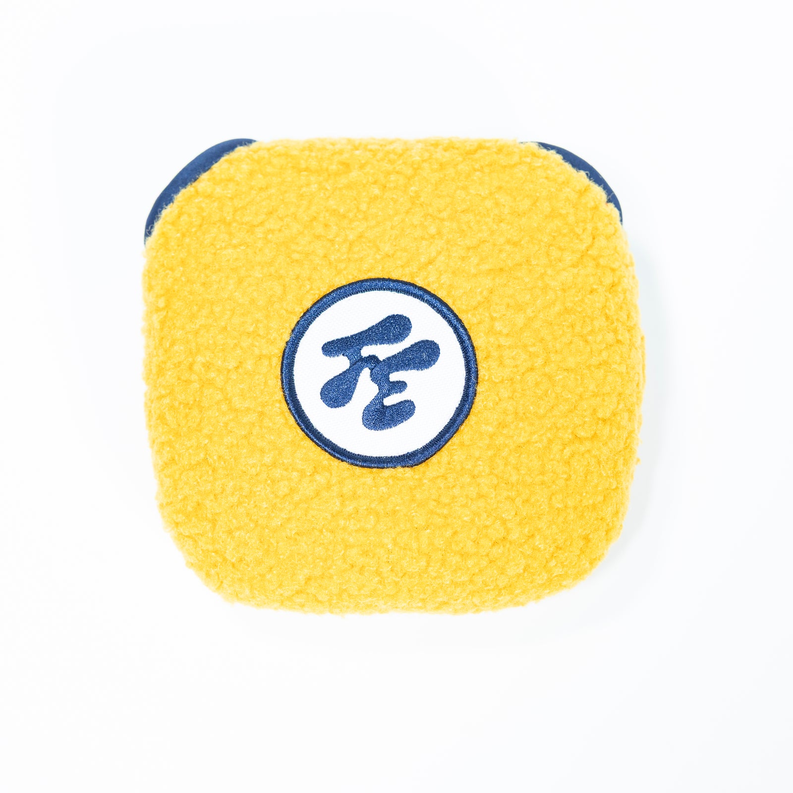 Fried Egg Golf and Duck & Cover Yellow Sherpa Putter Cover - Mallet