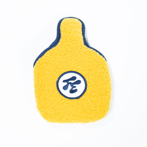 Fried Egg Golf and Duck & Cover Yellow Sherpa Putter Cover - Mallet